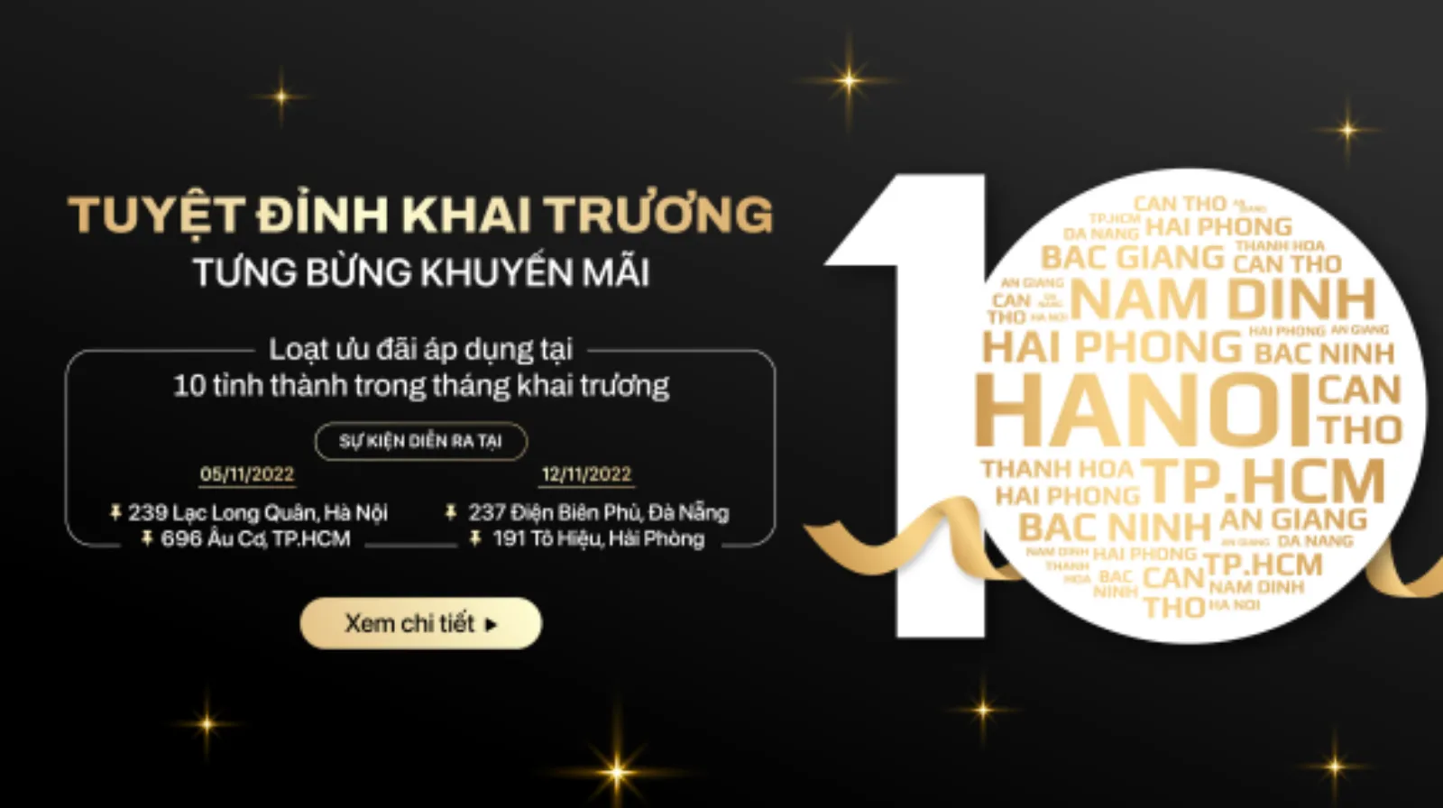 Hình ảnh cho danh mục Tuyệt đỉnh khai trương - tưng bừng khuyến mãi
