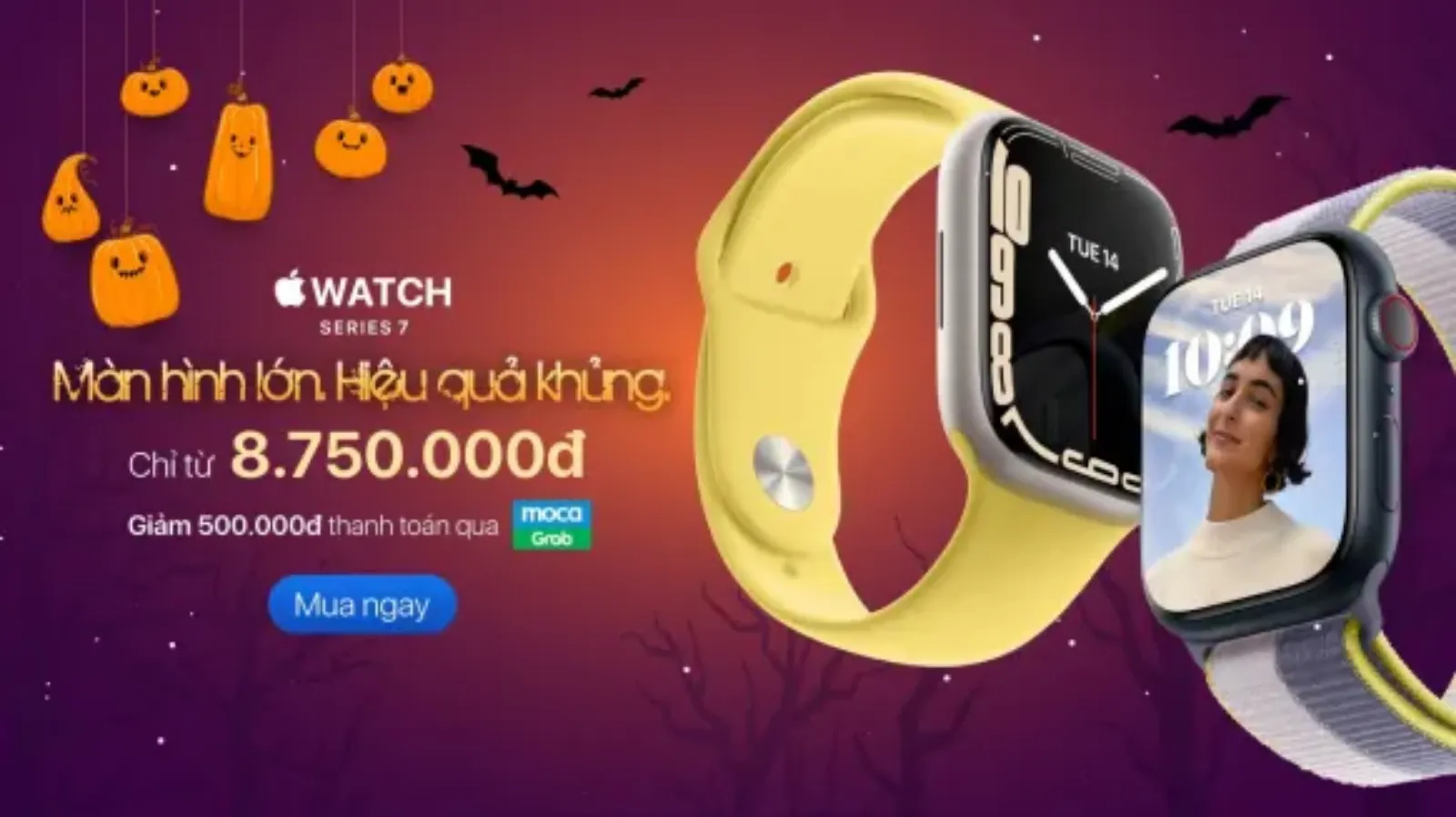 Hình ảnh cho danh mục Đêm huyền bí Deal hết ý Apple Watch giảm tới 4 triệu đồng