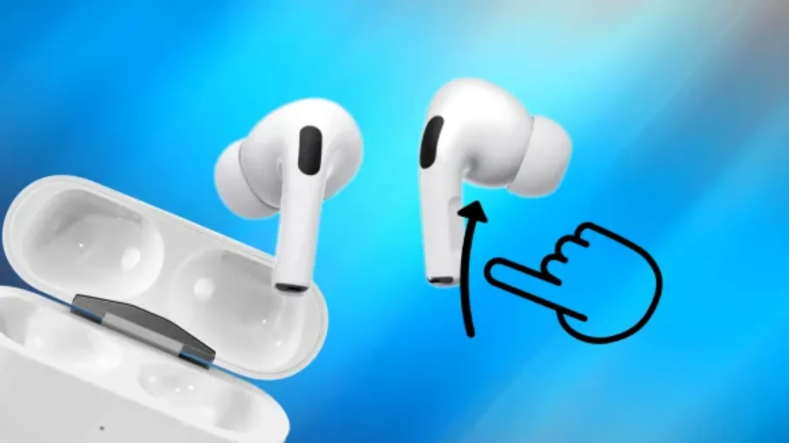 Hình ảnh cho danh mục Sướng hơn hẳn khi vuốt để tăng giảm âm lượng trên Airpods Pro 2