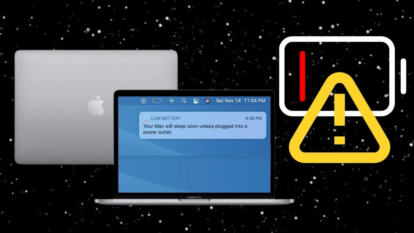Hình ảnh cho danh mục Khắc phục tình trạng MacBook bị tụt pin nhanh, kéo dài tuổi thọ pin