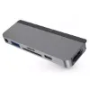 Ảnh của  Cổng chuyển chuyên dụng Hyperdrive 6 in 1 HDMI 4K/60Hz USB-C Hub Grey (HD319B-GRAY)