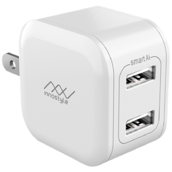 Ảnh của Sạc Innostyle MINIGO 2 USB A 12W Smart Ai Charging - Chính Hãng