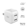 Ảnh của Sạc Innostyle MINIGO 2 USB A 12W Smart Ai Charging - Chính Hãng