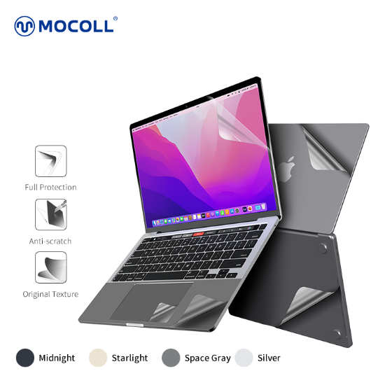 Ảnh của Bộ miếng dán Macbook Air M2 Mocoll 5 IN 1 