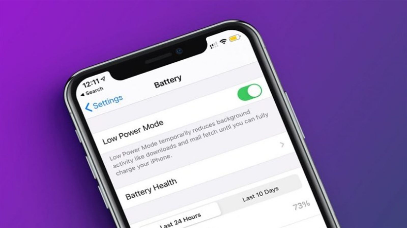 Hình ảnh cho danh mục Mẹo tiết kiệm pin trên iPhone với chế độ nguồn điện thấp