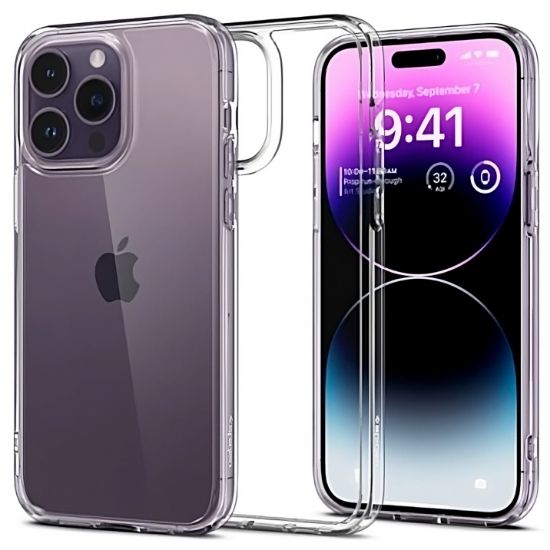 Ảnh của Ốp lưng Spigen ULTRA HYBRID CRYSTAL CLEAR iPhone 14 Pro Max