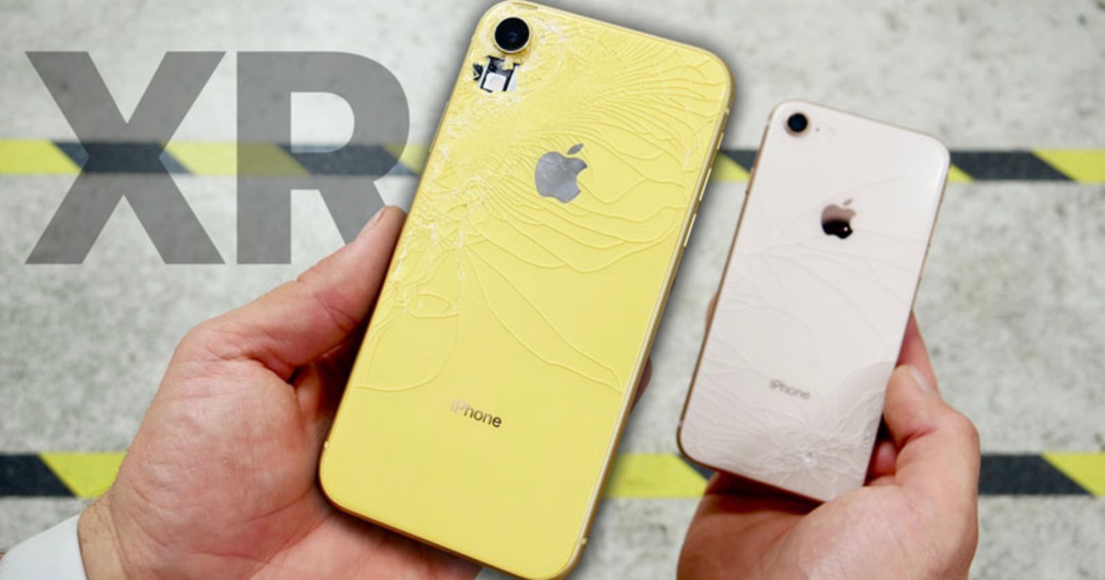 Hình ảnh cho danh mục Độ bền iPhone XR ngang ngửa với iPhone XS