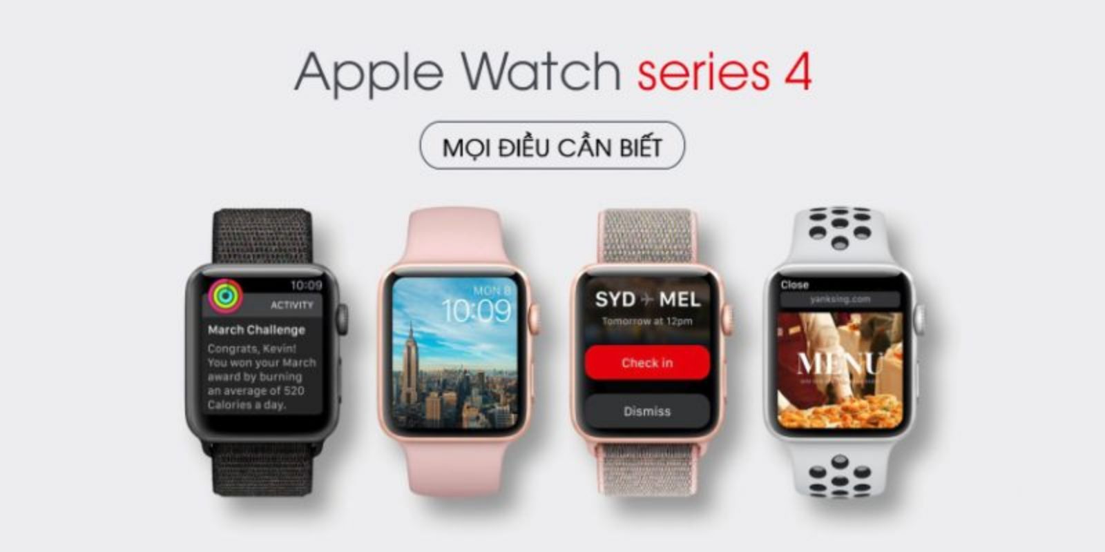 Hình ảnh cho danh mục Apple Watch Series 4 có gì? Tổng hợp các tính năng nổi bật nhất