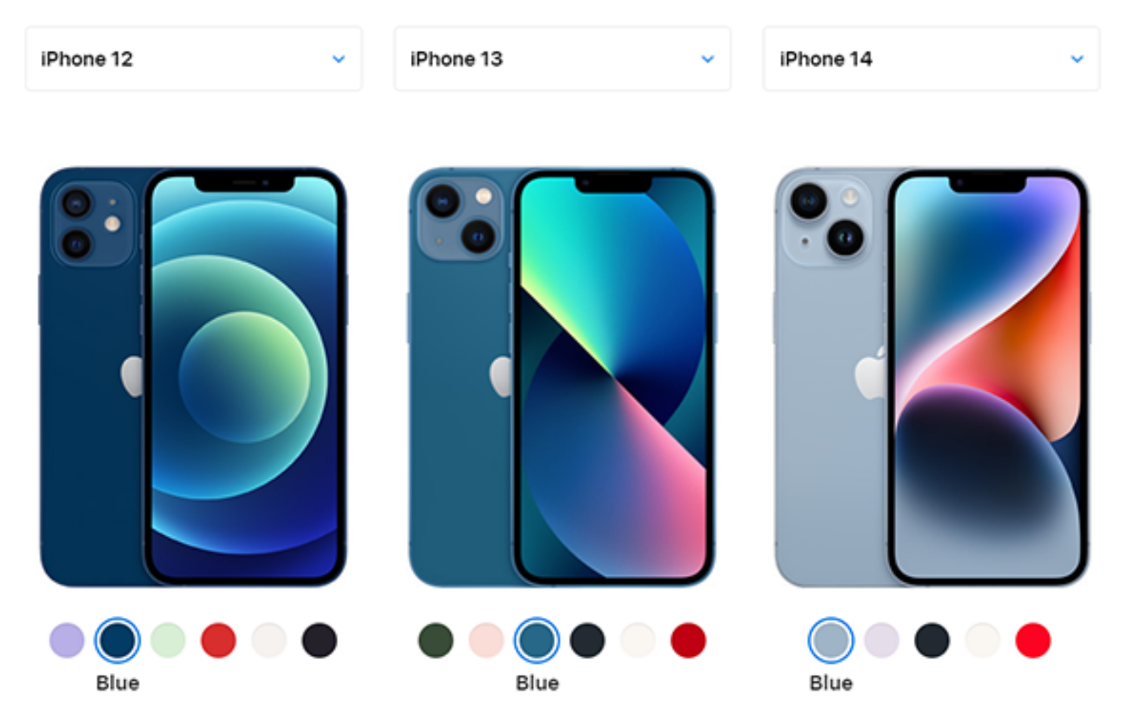 Hình ảnh cho danh mục Cận cảnh iPhone 14 màu Xanh Dương trang nhã, tinh tế