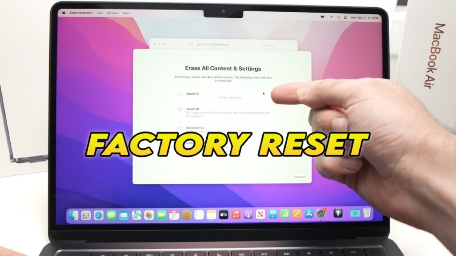 Hình ảnh cho danh mục 3 bước xóa trắng MacBook M2 và cài đặt lại macOS cực dễ dàng
