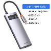 Ảnh của Cổng chuyển BASEUS Metal Gleam Series Multifunctional Type-C HUB Docking Station