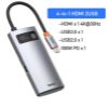 Ảnh của Cổng chuyển BASEUS Metal Gleam Series Multifunctional Type-C HUB Docking Station