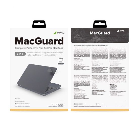 Ảnh của Miếng dán màn hình JCPAL 5IN1 MacBook Air 15" M2 2023