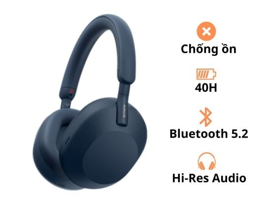 Picture of Tai nghe Bluetooth chụp tai Sony WH1000XM5