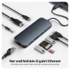Ảnh của Cổng Chuyển Hyperdrive Next 10 Port Usb-C Cho Laptop/Macbook Type-C (HD4005GL)