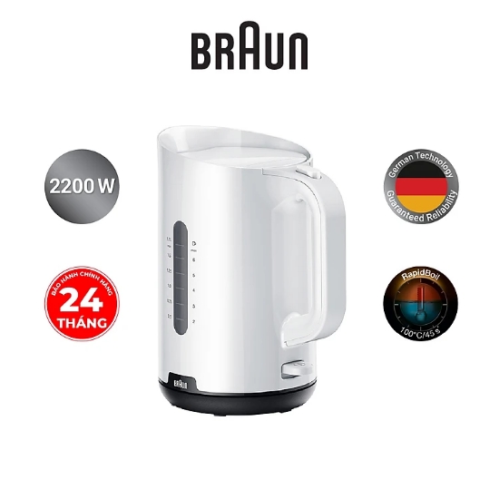 Ảnh của Ấm siêu tốc Braun WK1100 WH