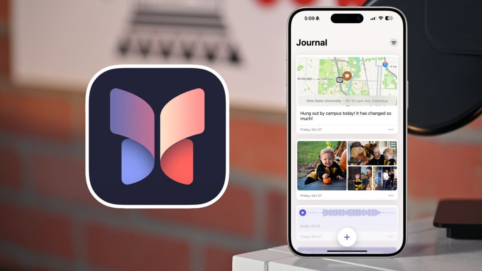 Hình ảnh cho danh mục Journal trên iPhone: Ghi chép siêu nhanh cho người ngại viết