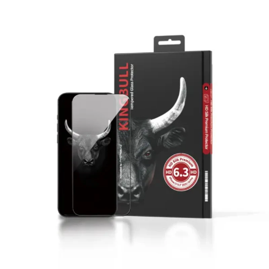 Ảnh của Kính Cường Lực Trong Suốt MiPow Kingbull HD Silk Premium iPhone 17  6.3'' 2025 / 16 Pro 