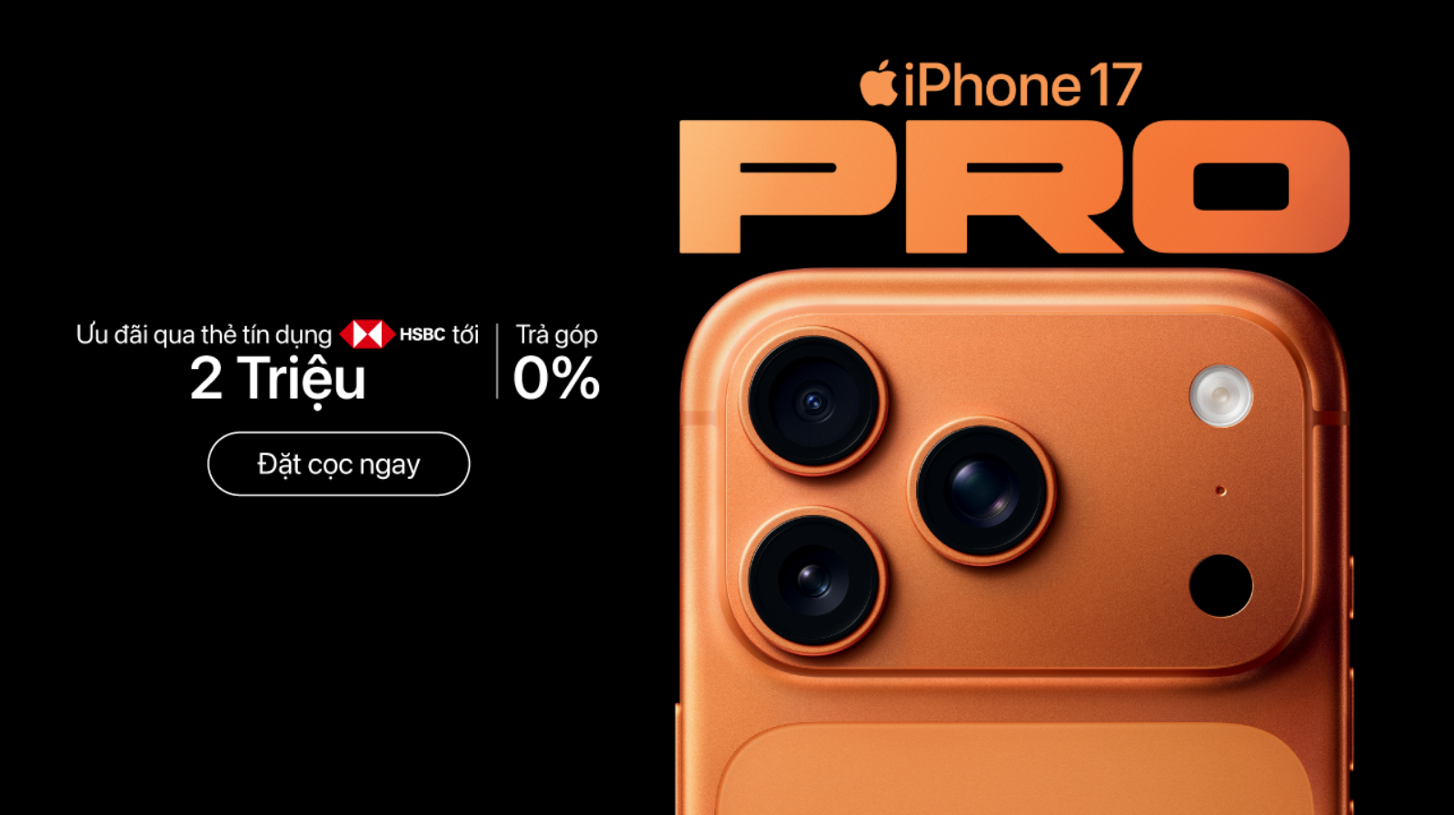 Hình ảnh cho danh mục Mở thẻ HSBC - Nhận ưu đãi liền tay khi mua iPhone 17 tại ShopDunk