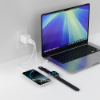 Ảnh của Adapter sạc nhanh 70W GaN, 2 x USB-C and 1x USB-A PD PPS
