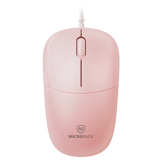 Ảnh của Chuột có dây MicroPack Optical Wired Mouse M-105 - Pink
