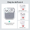 Ảnh của Ốp cho AirPods 4 2024 Orbit Hybrid series, màu trắng ESR