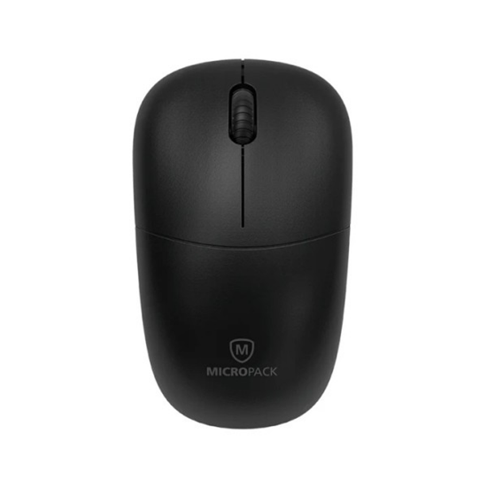 Ảnh của Chuột không dây MicroPack RF2.4G SILENT Wireless Mouse MP-712W - Black