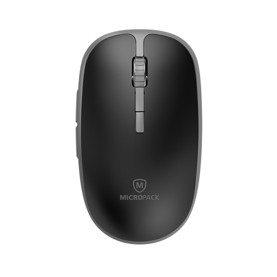 Ảnh của Chuột MicroPack SPEEDY SILENT 2 Bluetooth USB Dual Mode Wireless Mouse MP-729B - Black