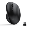 Ảnh của Chuột không dây công thái học MicroPack MP-V01W RF2.4G Wireless Ergonomic Mouse-Black