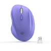 Ảnh của Chuột không dây công thái học MicroPack MP-V01W RF2.4G Wireless Ergonomic Mouse-Purple