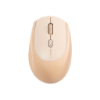 Ảnh của Chuột MicroPack Lifestyle 2.4G Bluetooth Dual Mode Soft Silicone Wireless Mouse MS-201W - Cream