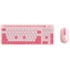 Ảnh của Bộ bàn phím chuột MicroPack Lifestyle 2.4G+Bluetooth Wireless Keyboard and Mouse Combo KM-238W - Plum