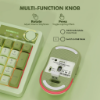 Ảnh của Bộ bàn phím chuột không dây Bluetooth Micropack KM-270W 3 Modes Rechareable Wireless Keyboard and Mouse Combo - Green