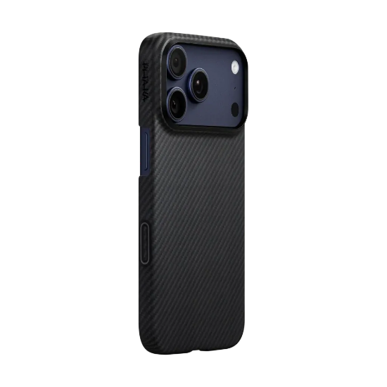 Ảnh của Ốp lưng iPhone 17 Pro - PITAKA Ultra-Slim (with PitaTap) - Golden Glint - KI1705AG