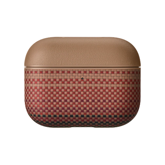 Ảnh của Ốp AirPods Pro 3 - PITAKA Aramid Fiber Magnetic - Sunset - APM2502