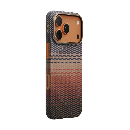 Ảnh của Ốp lưng iPhone 17 Pro - PITAKA Ultra-Slim (with PitaTap) - Over the horizon - KI1704OP