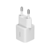 Ảnh của Adapter sạc nhanh 25W USB-C PD3.1 Wall Charger màu trắng Belkin (tương thích iPhone 17 Series) 
