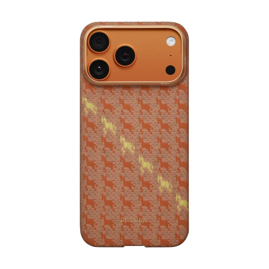 Ảnh của Ốp lưng iPhone 17 Pro Max - PITAKA Edge (with PitaTap) - Happiness Rides In 