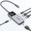 Ảnh của   Dây cáp Mazer 3in1 USB to Lightning / Micro /USB-C 1.0M/3.1A Fast Charging Cable-Black