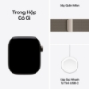 Ảnh của Apple Watch Series 12 GPS + Cellular 46mm Milanese Loop - M/L