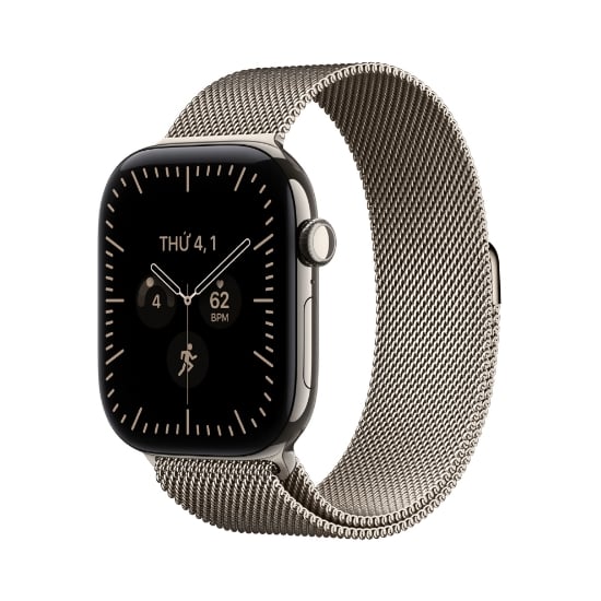 Ảnh của Apple Watch Series 12 GPS + Cellular 46mm Milanese Loop - S/M
