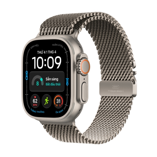 Ảnh của Apple Watch Ultra 4 GPS + Cellular 49mm Milanese Loop - S
