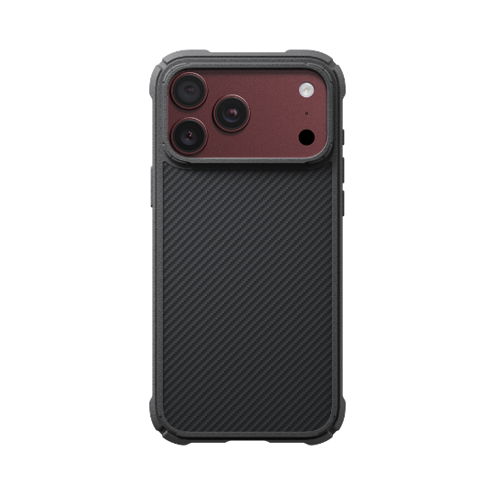 Ảnh của Ốp lưng iPhone 18 ProMax - PITAKA Cairn - Black/Grey (Twill) - KI1801CPM2