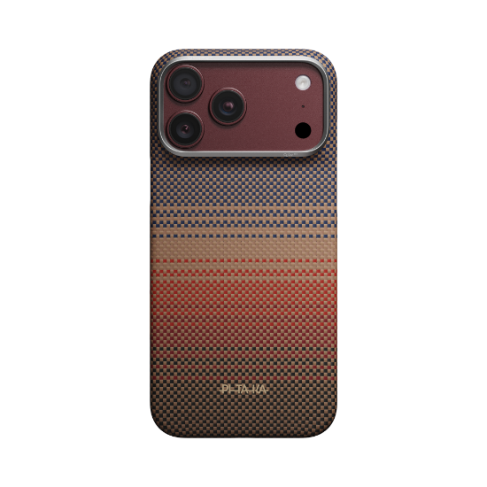Ảnh của Ốp lưng iPhone 18 ProMax - PITAKA Edge (with PitaTap) - Sunset - KI1802PM