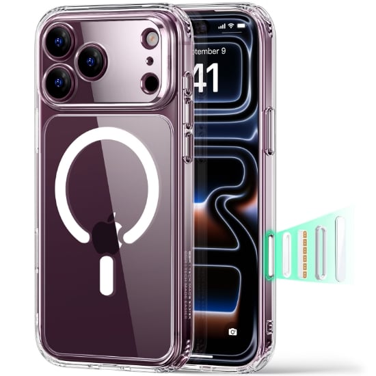 Ảnh của Ốp lưng Classic Hybrid Magnetic dành cho iPhone 18 Pro Max/17 Pro Max, trong suốt ESR