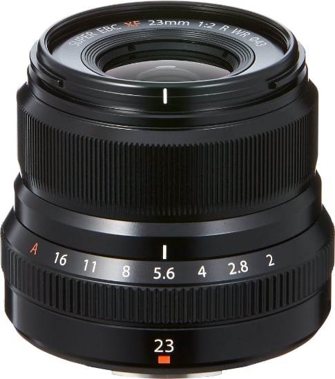 Ảnh của Ống kính máy ảnh Fujifilm 23mm F2 R WR - Đen