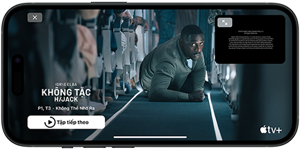 iPhone 15 đang phát series Không Tặc trên Apple TV+