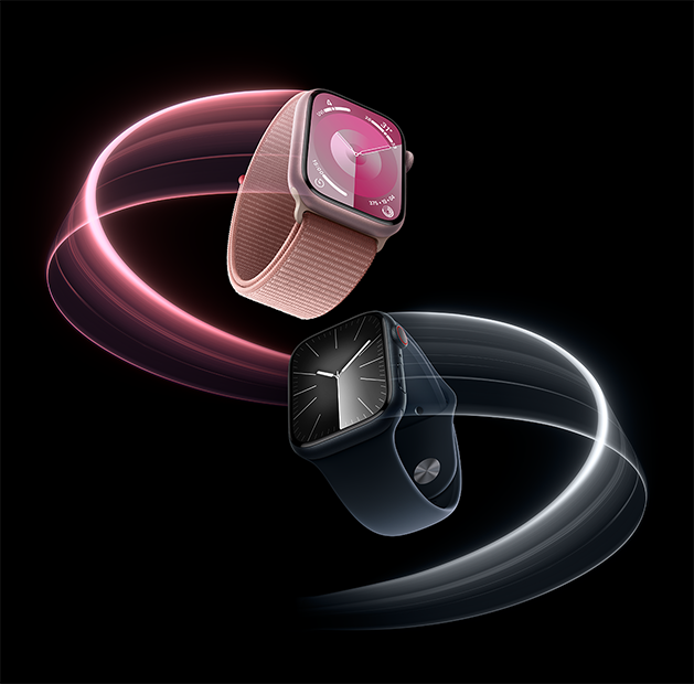 Apple Watch Series 9 quay tròn đẹp mắt.