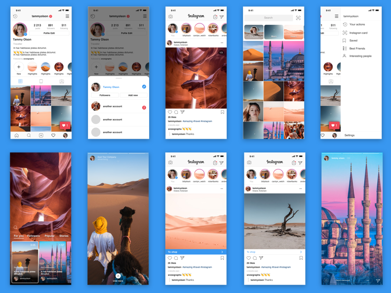 Giao diện cực đẹp và một số tính năng trên Instagram Giao diện cực đẹp và một số tính năng trên Instagram