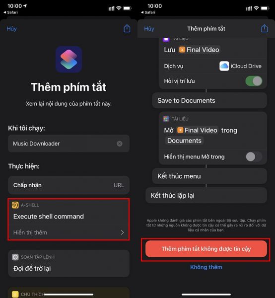 Cách sử dụng phím tắt để tải nhạc và video từ YouTube về iPhone 4 tai-nhac-va-video-tu-YouTube-4